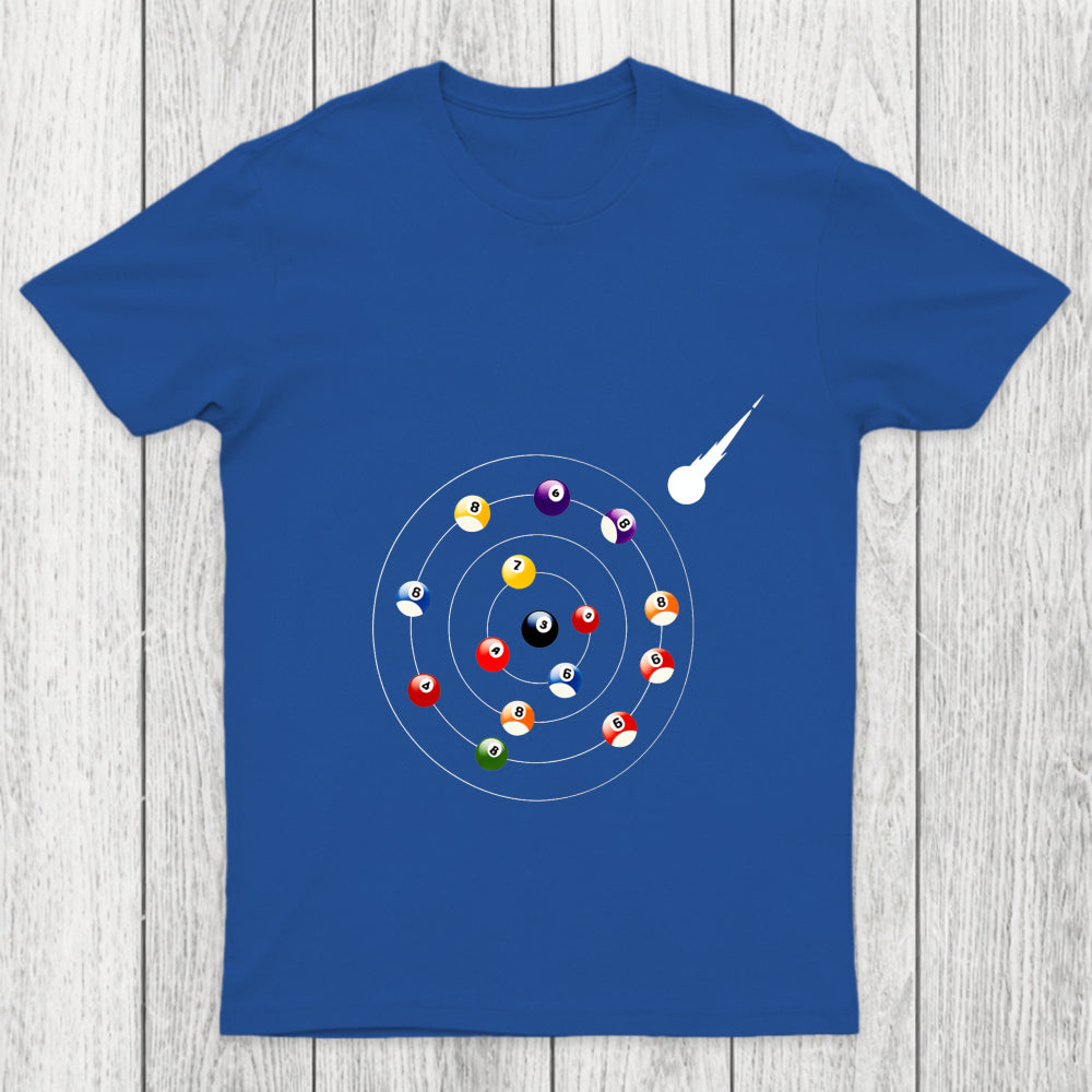 Pool Ball Solar System Chicluma T Shirt