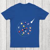 Pool Ball Solar System Chicluma T Shirt