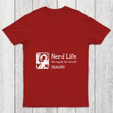 Nerd Life Dungeons Crawler Chicluma T Shirt