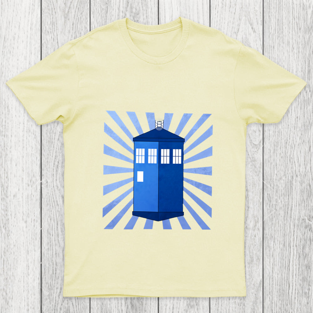 Tardis Stained Glass Chicluma T Shirt