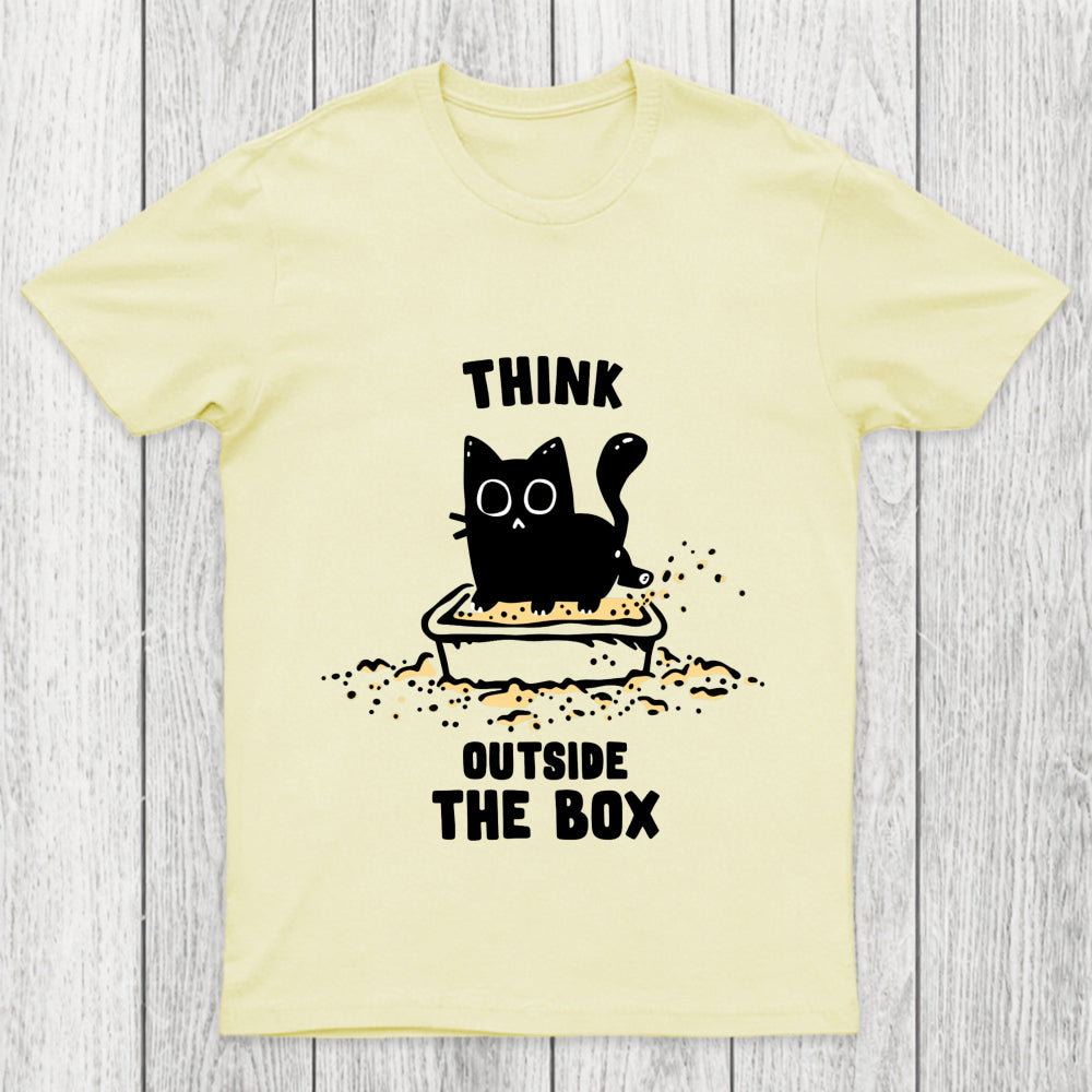 Think Outside The Cat Box Chicluma T Shirt