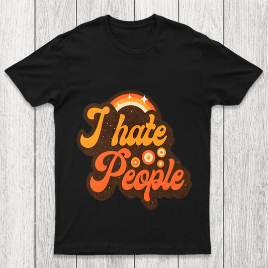 Vintage Hate People Chicluma T Shirt